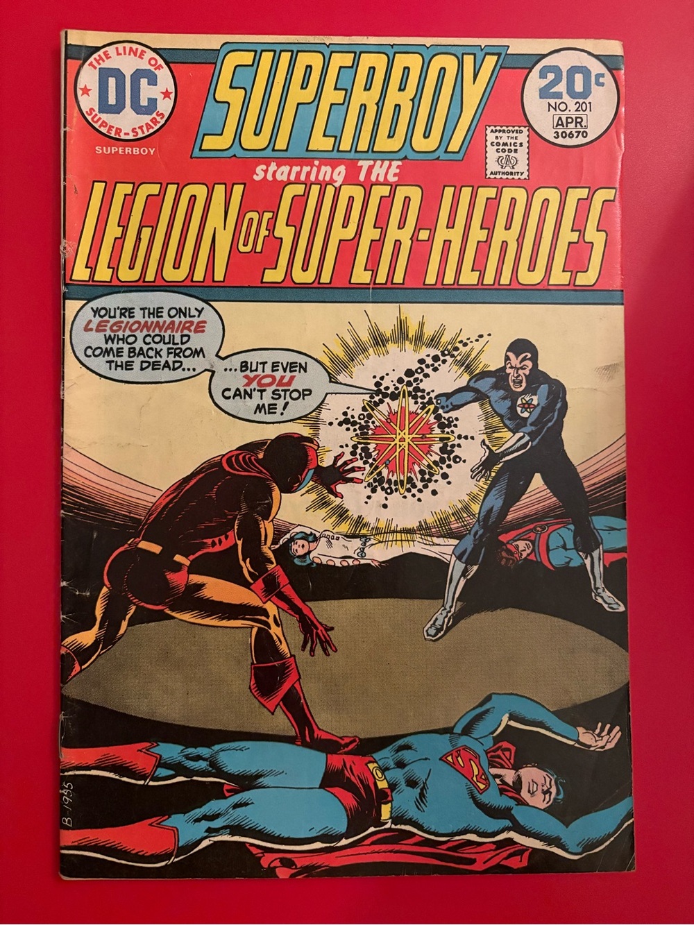 Superboy Legion of Super-Heroes #201 DC Comics (1974)
